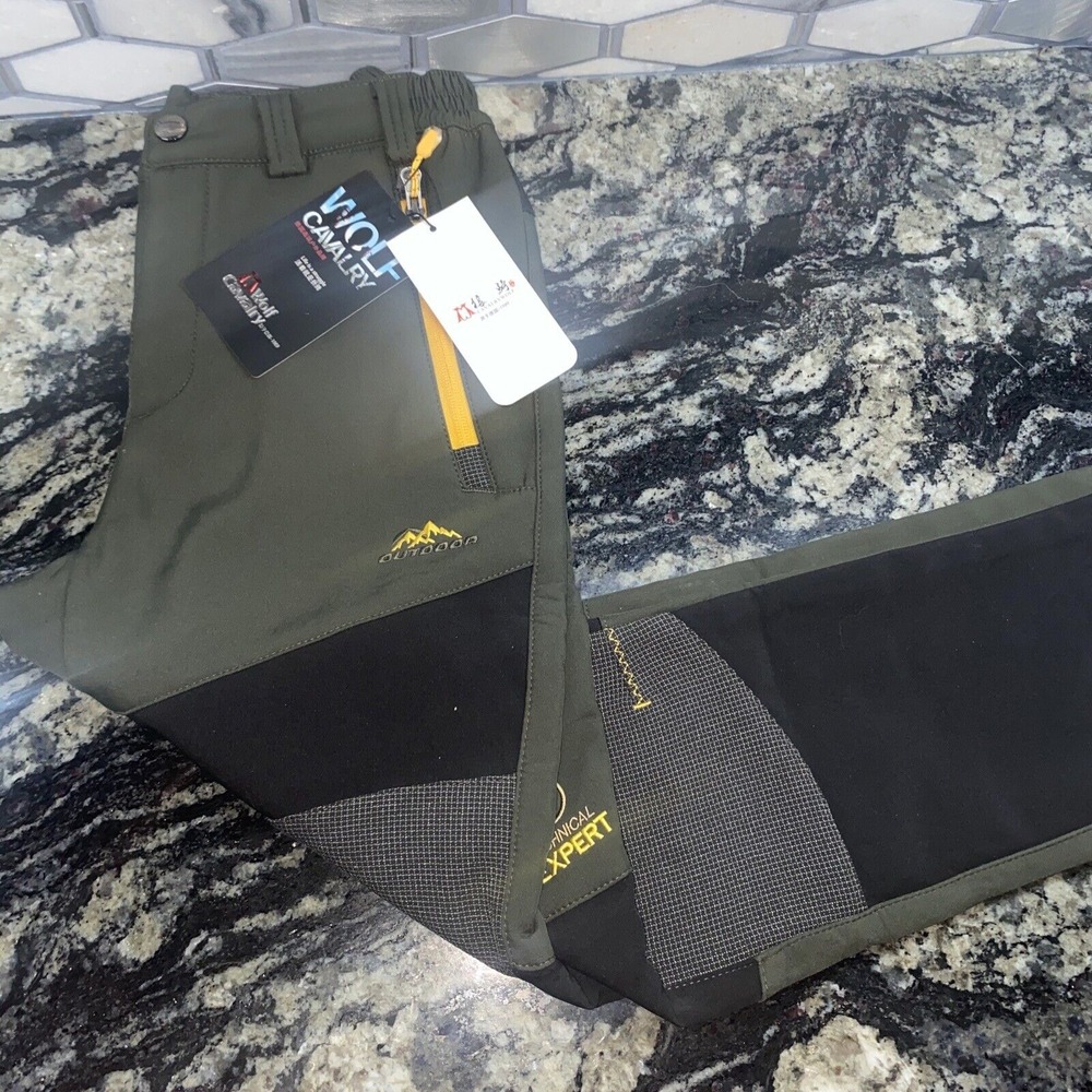Wolf Cavalry Outdoor Fleece Lined Pants NWT Technical Expert
